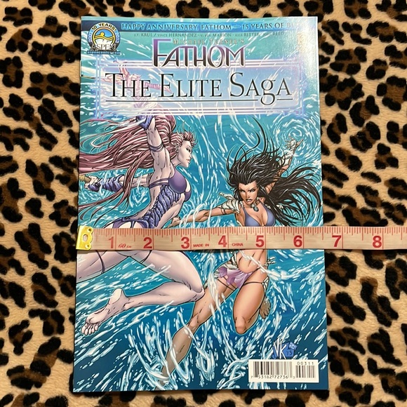 2013 FATHOM THE ELITE SAGA 3 Aspen MLT Comic Book Micheal Turner Water Sea Blue - Picture 3 of 8